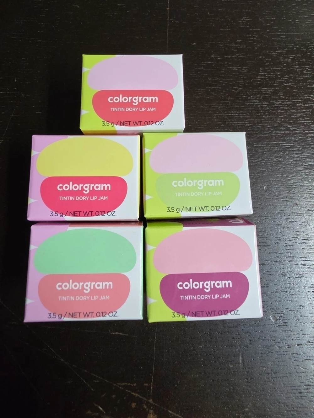 Colorgram Tintin Dory Lip Jam - Set Of 5